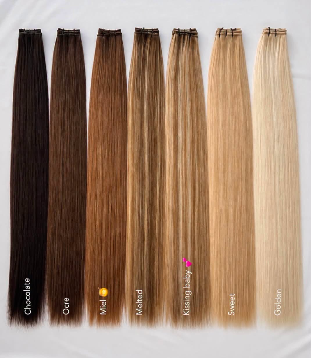 Cortina de 2 Metros💗 Natural 24"