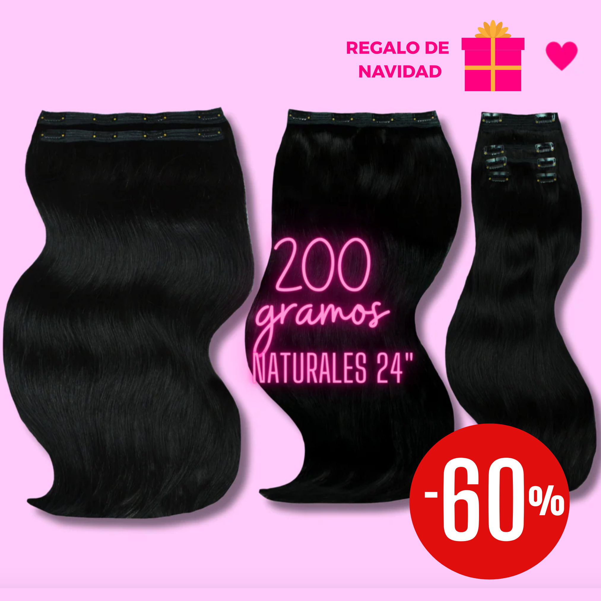 Set Big Mama 🦋 24" Naturales