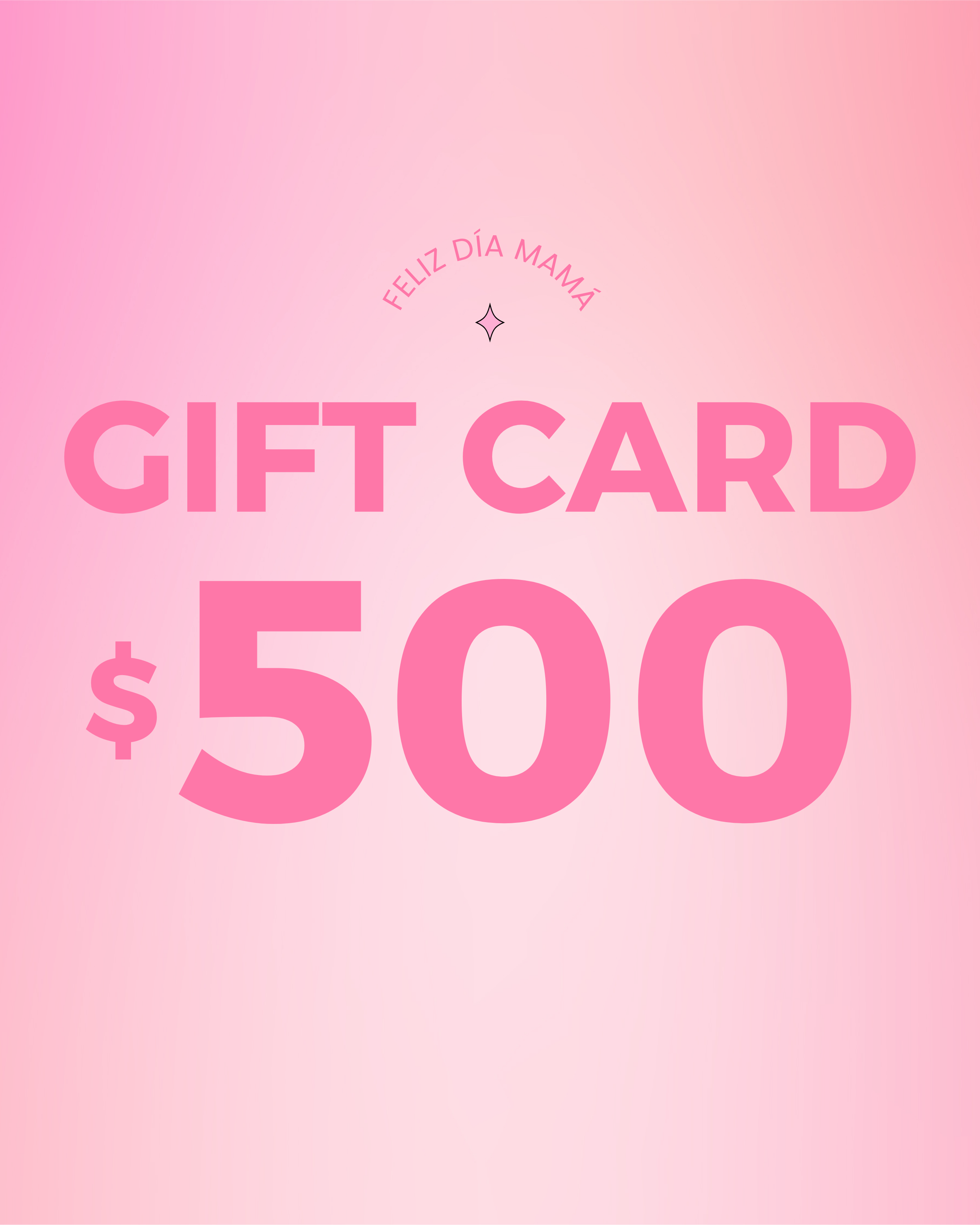 GIFT CARD MAMÁ $500